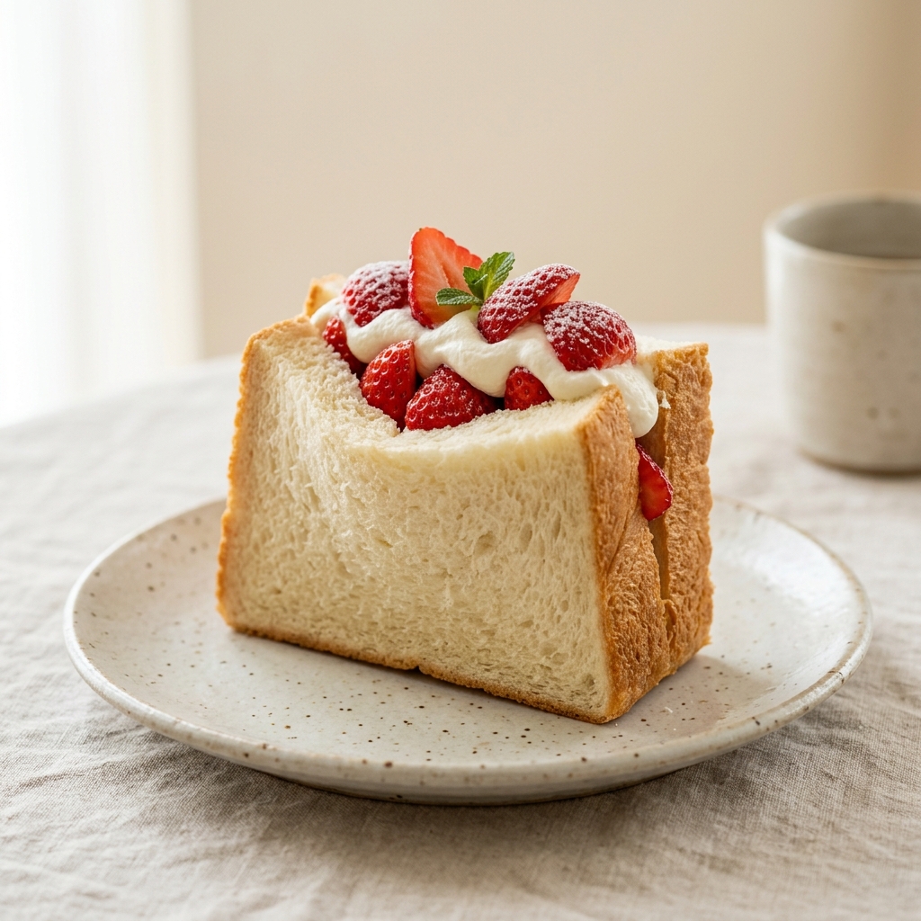 Strawberry Cheesecake Sando